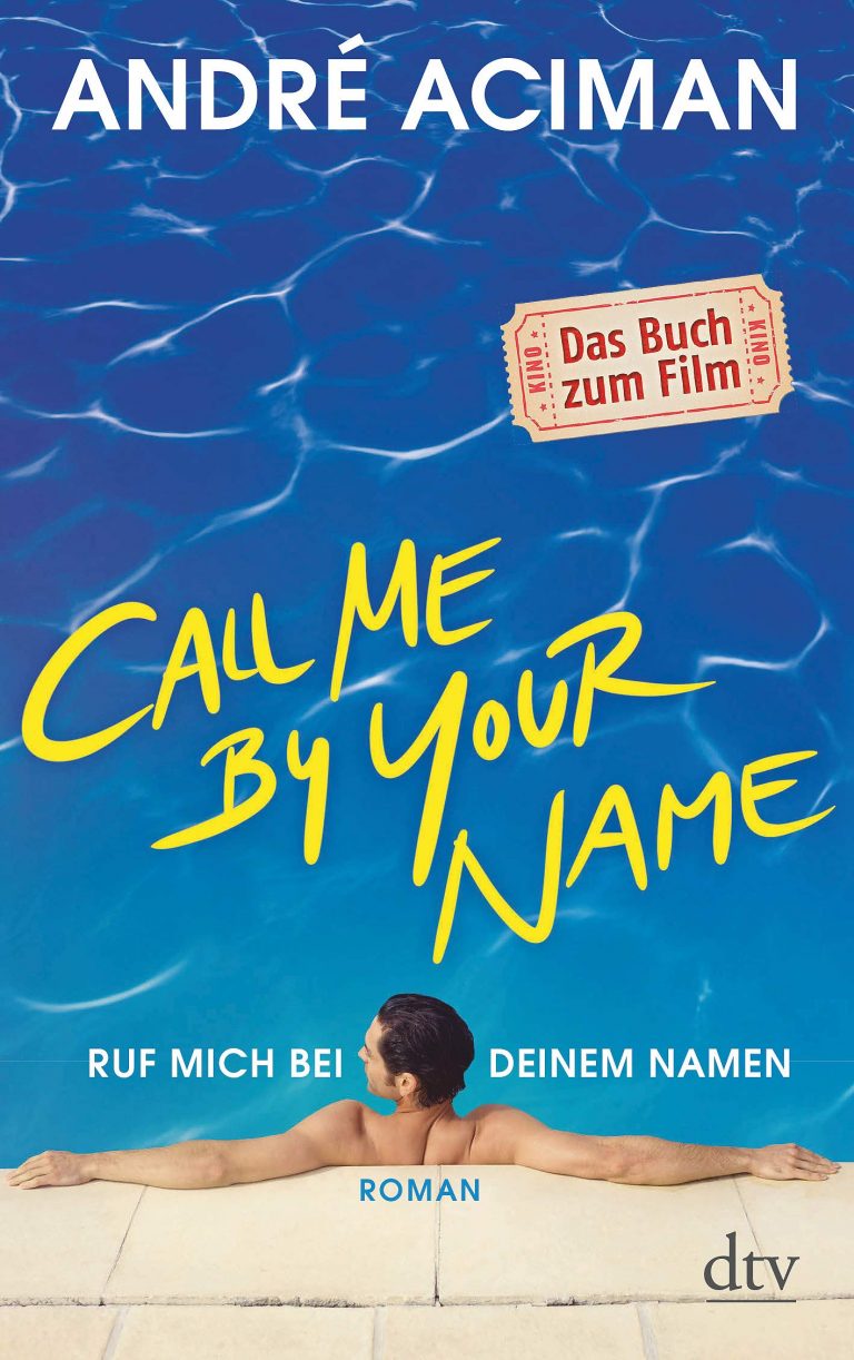 Call me by your name (Buchcover)